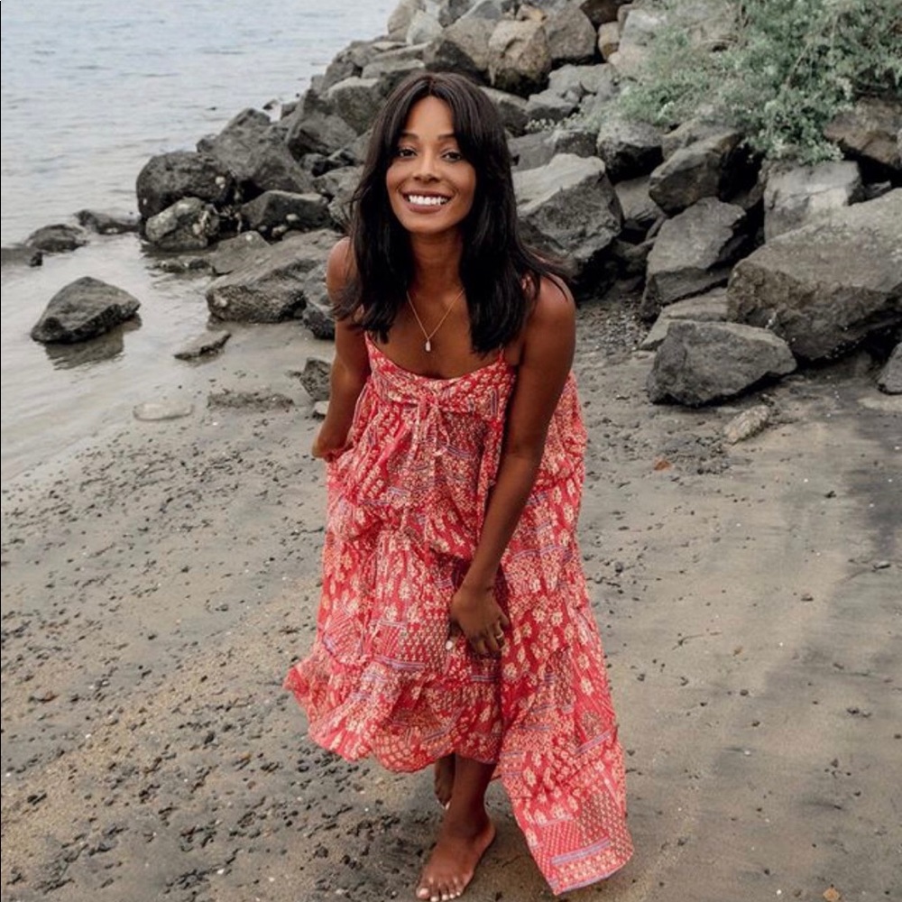 Lovestich Tiered Maxi Dress